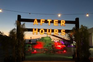 Marquee-Lettering - After Hours Splash House